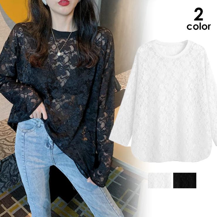 シースルーレーストップス 花柄 春 品番 Agcw Angelcloset エンジェルクローゼット のレディースファッション通販 Shoplist ショップリスト