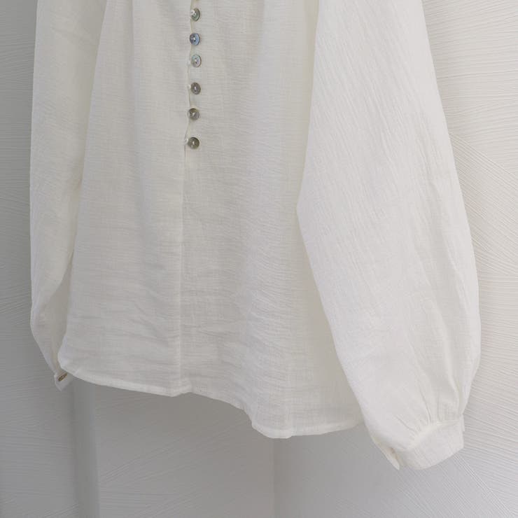 フロントボタン ブラウス バルーンシャツ | SUNSHINE CLOSET | 詳細画像12 