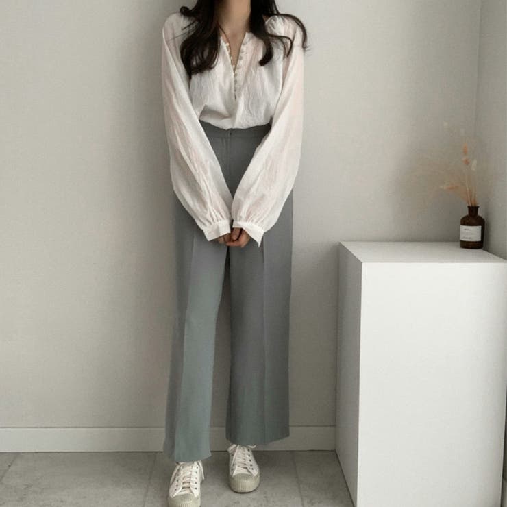 フロントボタン ブラウス バルーンシャツ | SUNSHINE CLOSET | 詳細画像7 