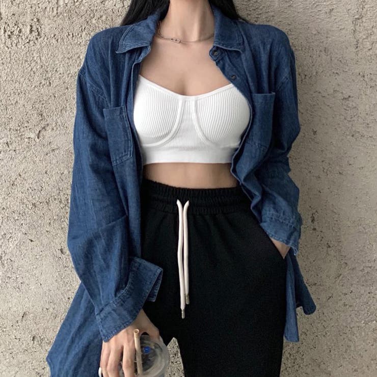 リブキャミソールパッド付き レディース | SUNSHINE CLOSET | 詳細画像8 