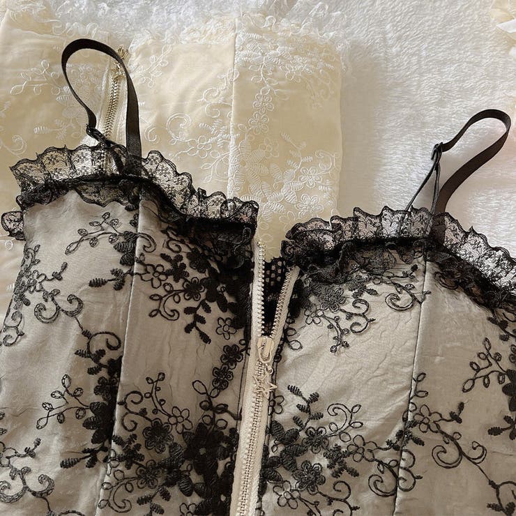 ソフトパッド入り レースキャミソール 春 | SUNSHINE CLOSET | 詳細画像13 