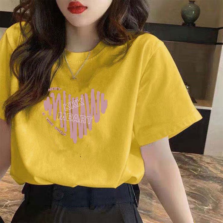 半袖Tシャツレディース 夏 ロゴ 韓国風[品番：AGCW0004446