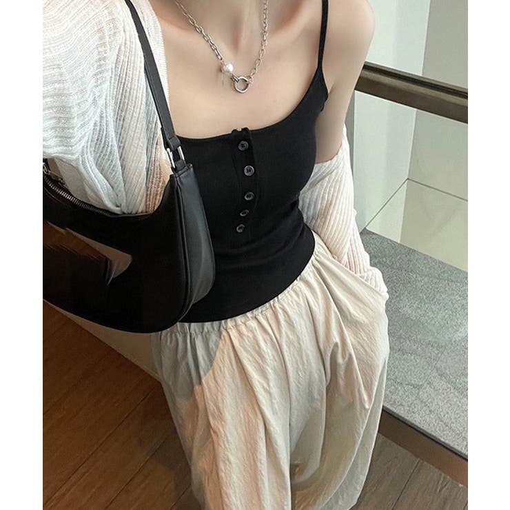 カップ付きUネックキャミソールレディース | SUNSHINE CLOSET | 詳細画像4 