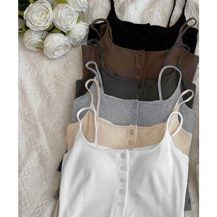 カップ付きUネックキャミソールレディース | SUNSHINE CLOSET | 詳細画像8 