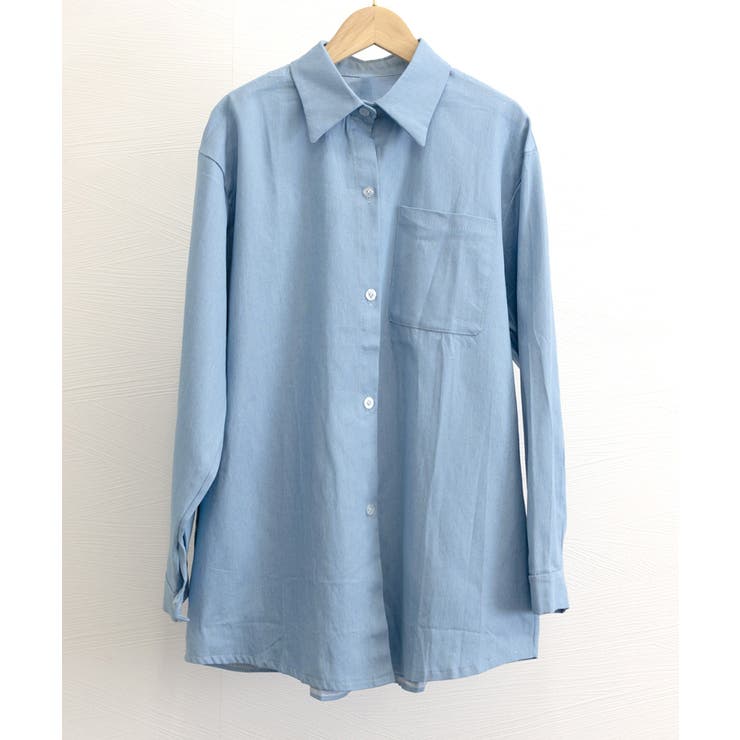 ビッグデニムシャツレディース重ね着お洒落 | SUNSHINE CLOSET | 詳細画像17 