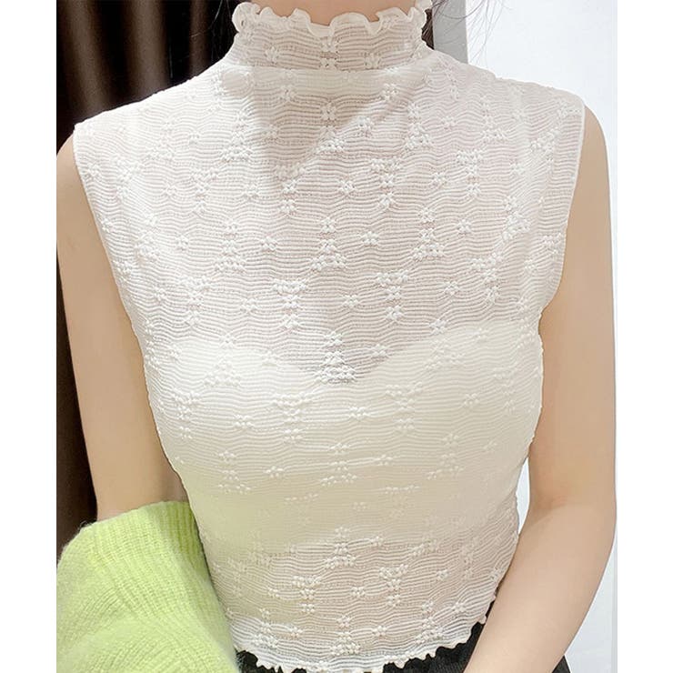 総レースインナートップスレディース韓国風 | SUNSHINE CLOSET | 詳細画像3 