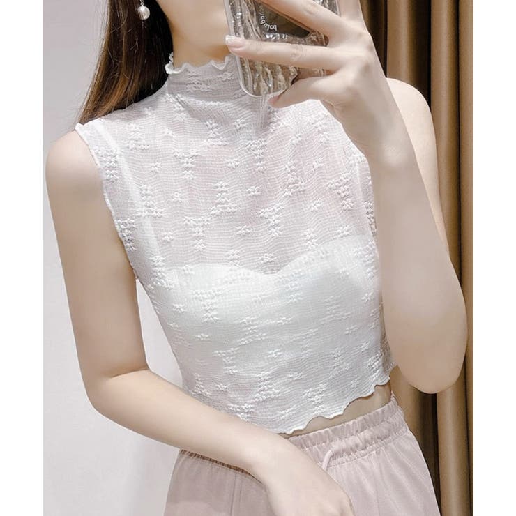 総レースインナートップスレディース韓国風 | SUNSHINE CLOSET | 詳細画像6 