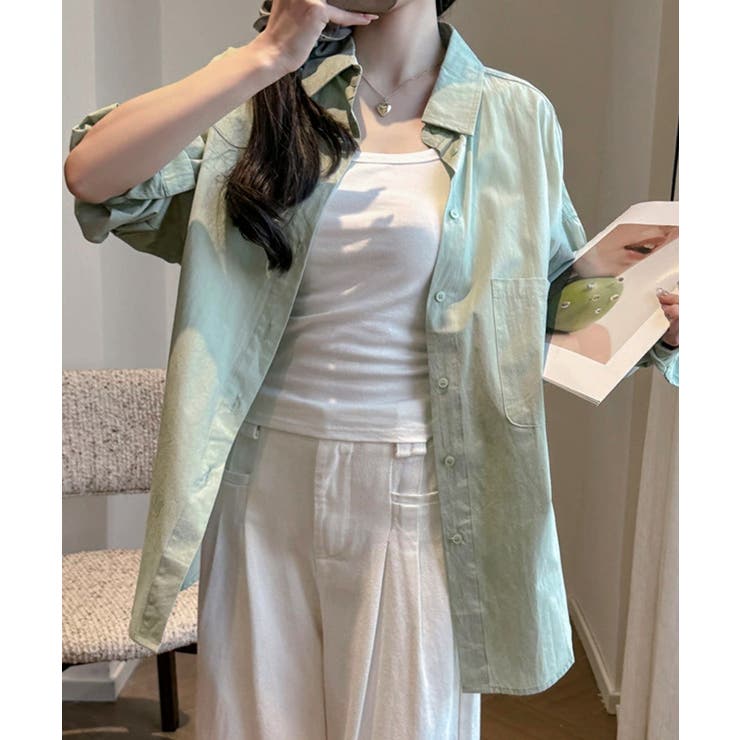 シャツレディースオーバーサイズ長袖シャツ | SUNSHINE CLOSET | 詳細画像11 