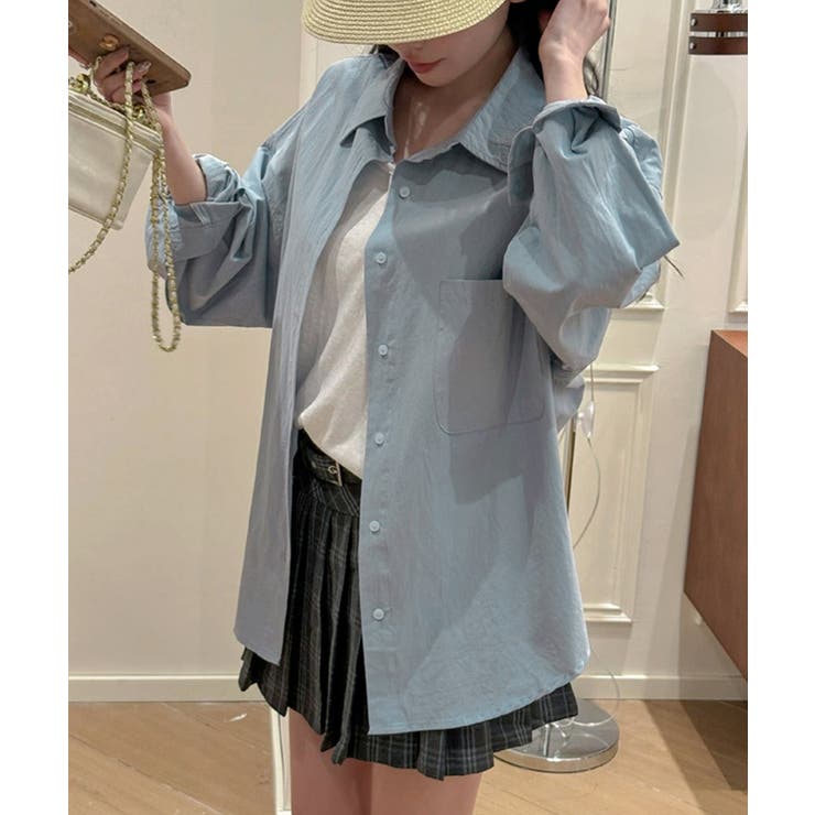 シャツレディースオーバーサイズ長袖シャツ | SUNSHINE CLOSET | 詳細画像12 