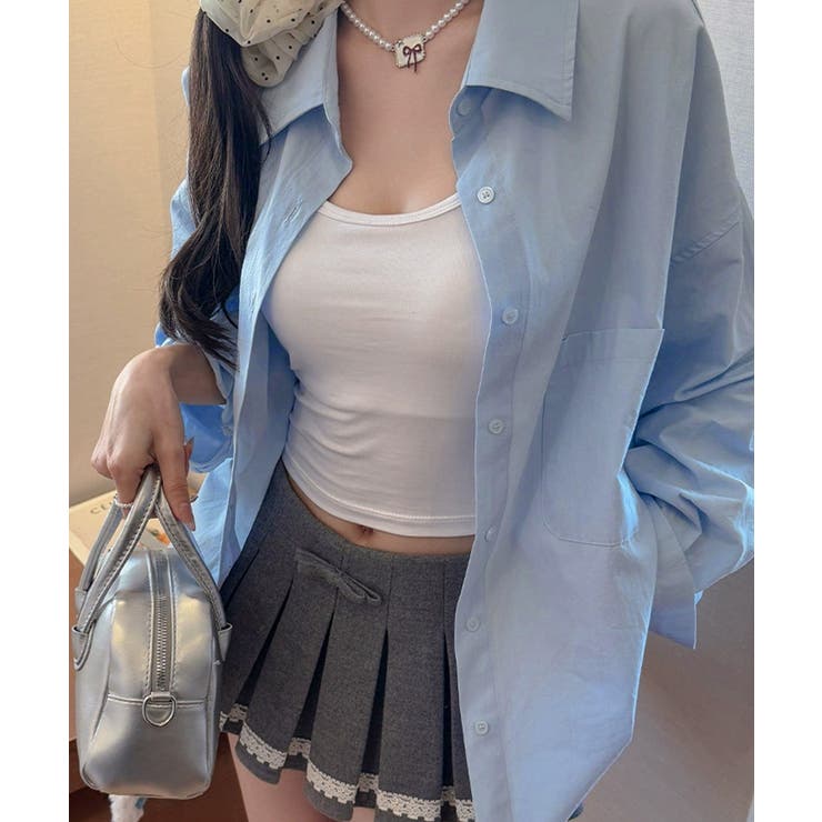 シャツレディースオーバーサイズ長袖シャツ | SUNSHINE CLOSET | 詳細画像13 