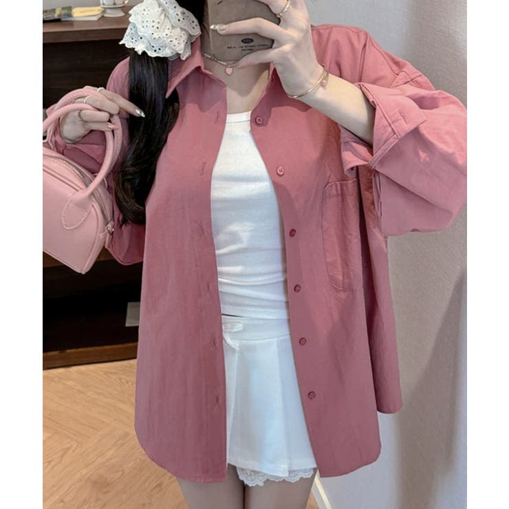 シャツレディースオーバーサイズ長袖シャツ | SUNSHINE CLOSET | 詳細画像17 