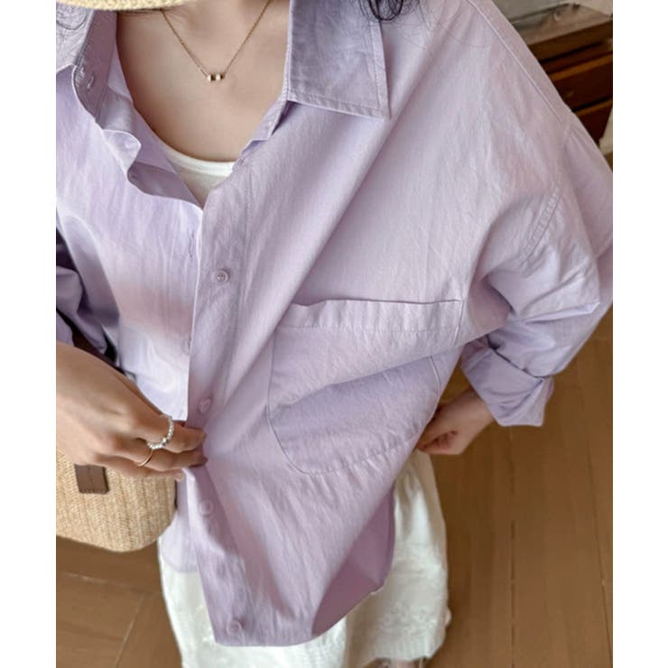 シャツレディースオーバーサイズ長袖シャツ | SUNSHINE CLOSET | 詳細画像20 