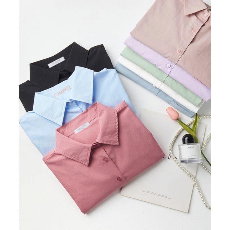 シャツレディースオーバーサイズ長袖シャツ | SUNSHINE CLOSET | 詳細画像21 