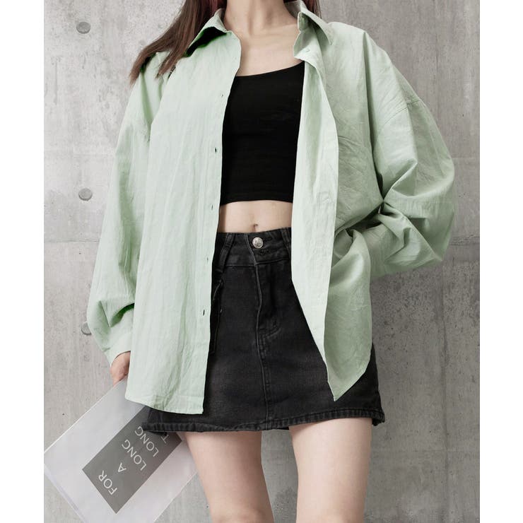 シャツレディースオーバーサイズ長袖シャツ | SUNSHINE CLOSET | 詳細画像22 