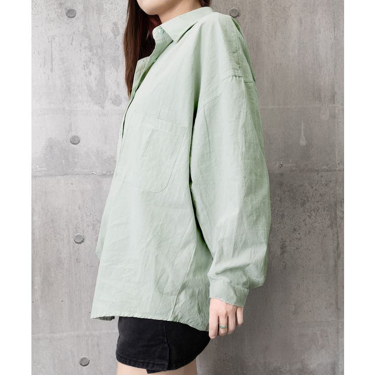 シャツレディースオーバーサイズ長袖シャツ | SUNSHINE CLOSET | 詳細画像24 