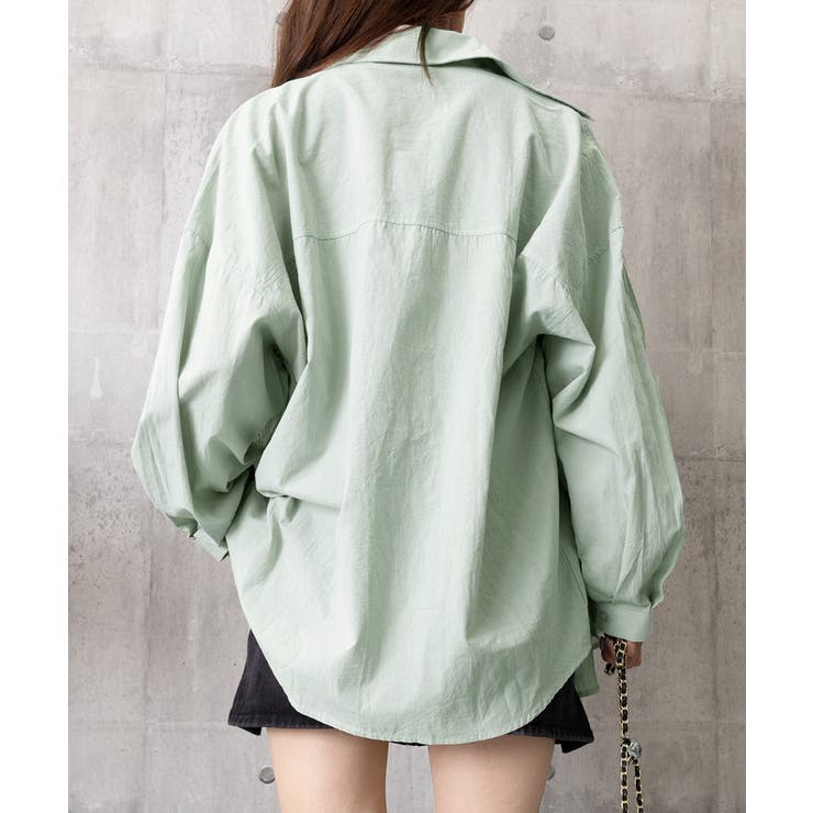 シャツレディースオーバーサイズ長袖シャツ | SUNSHINE CLOSET | 詳細画像26 