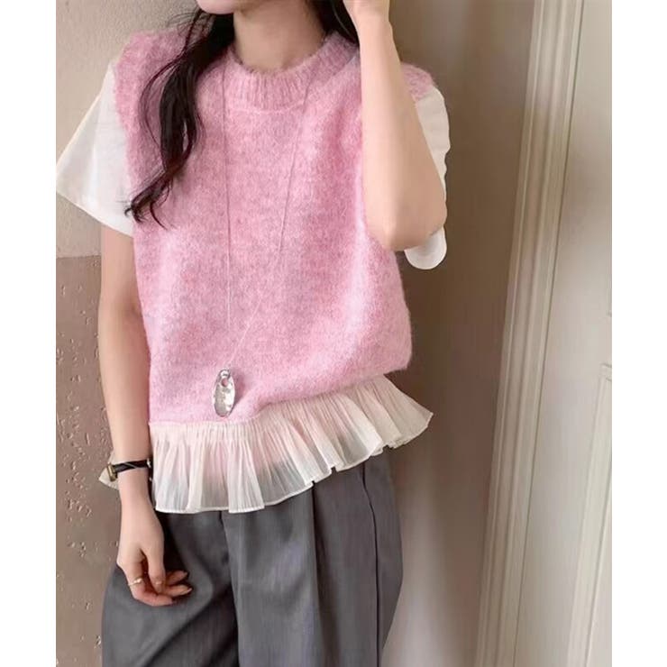 ニットベスト レディースチョッキ 重ね着 | SUNSHINE CLOSET | 詳細画像12 