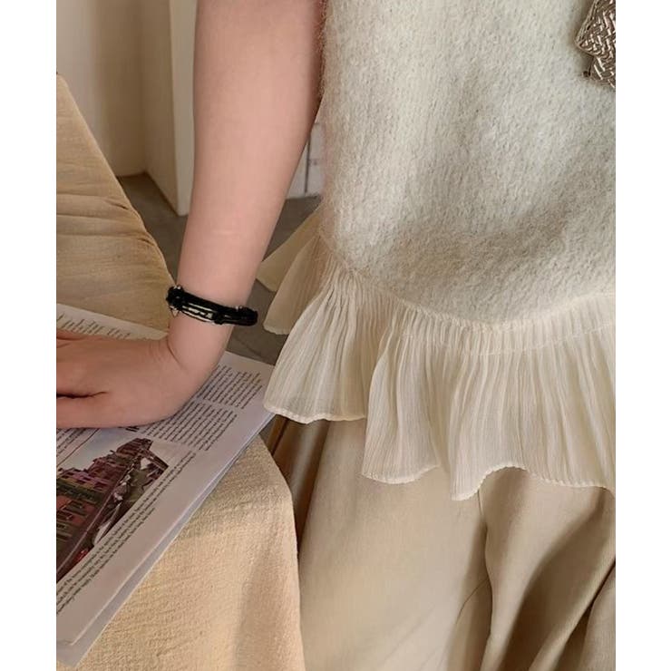 ニットベスト レディースチョッキ 重ね着 | SUNSHINE CLOSET | 詳細画像5 