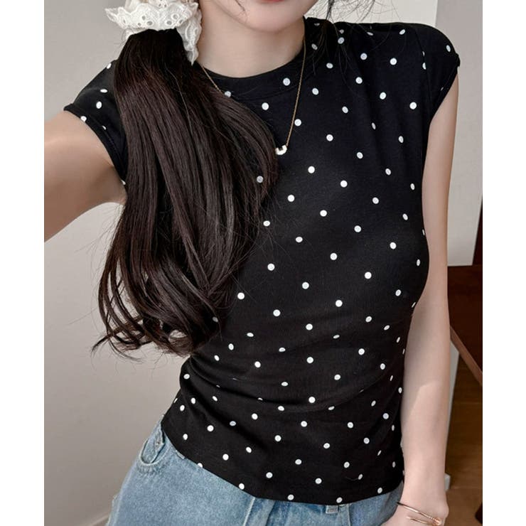 tシャツ半袖コンパクトTシャツ カットソー半袖 韓国風 | SUNSHINE CLOSET | 詳細画像8 