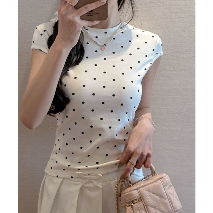 tシャツ半袖コンパクトTシャツ カットソー半袖 韓国風 | SUNSHINE CLOSET | 詳細画像9 