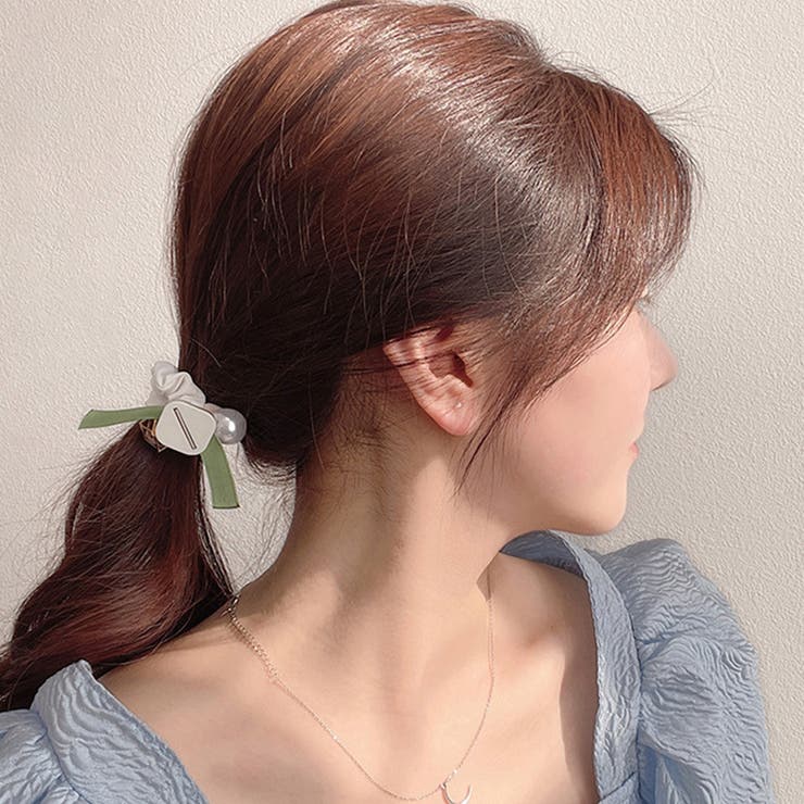 シュシュリボンヘアゴム ヘアアクセサリー | SUNSHINE CLOSET | 詳細画像4 