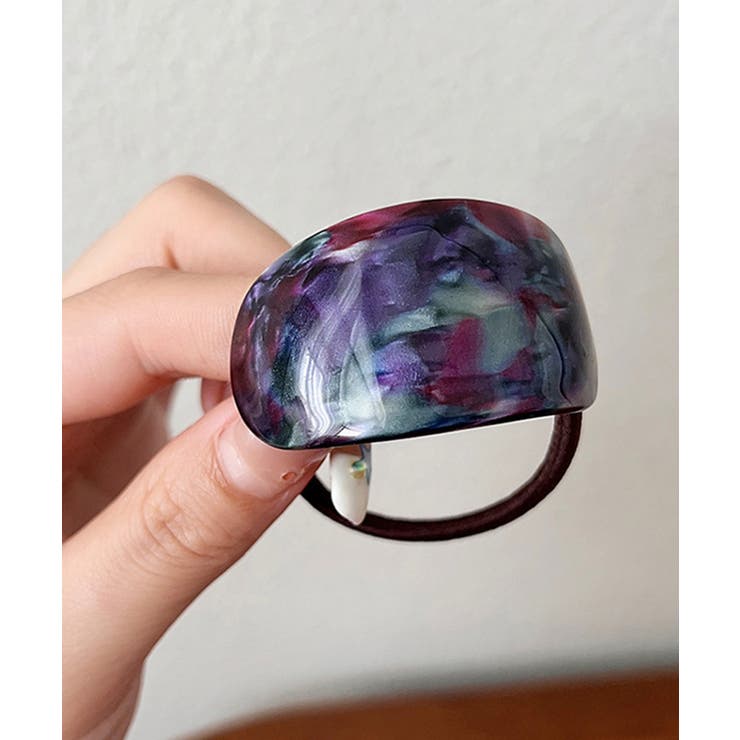 ミックスカラーカーブヘアゴムレトロお洒落 | SUNSHINE CLOSET | 詳細画像22 