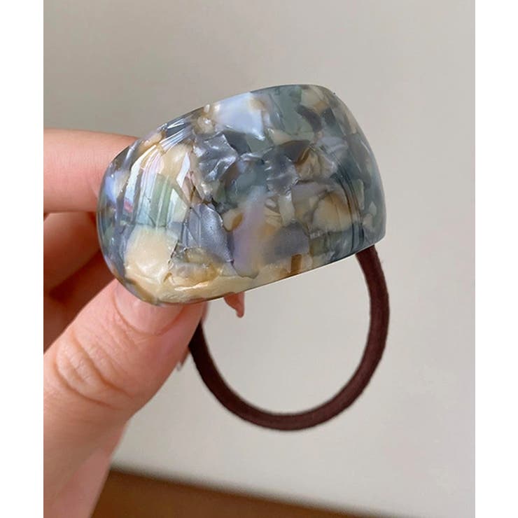 ミックスカラーカーブヘアゴムレトロお洒落 | SUNSHINE CLOSET | 詳細画像23 