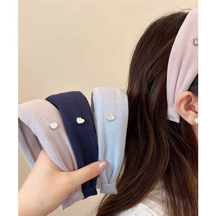ヘアバンドレディース 韓国風ヘアアクセサリー無地 ワンポイント | SUNSHINE CLOSET | 詳細画像6 