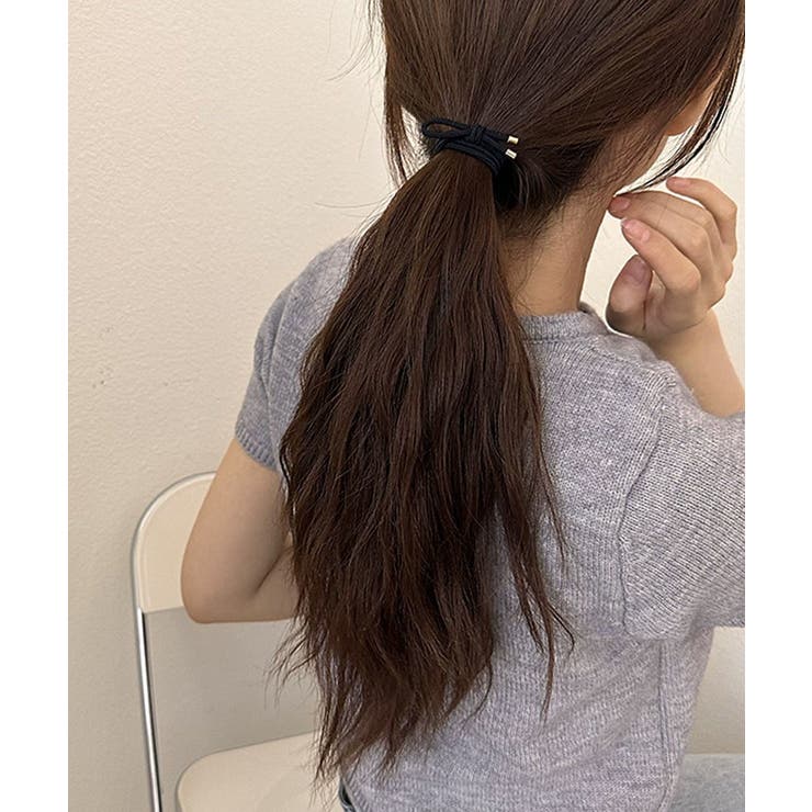 カラーヘアゴム細身 レディースヘアゴム ヘアアクセサリー | SUNSHINE CLOSET | 詳細画像3 