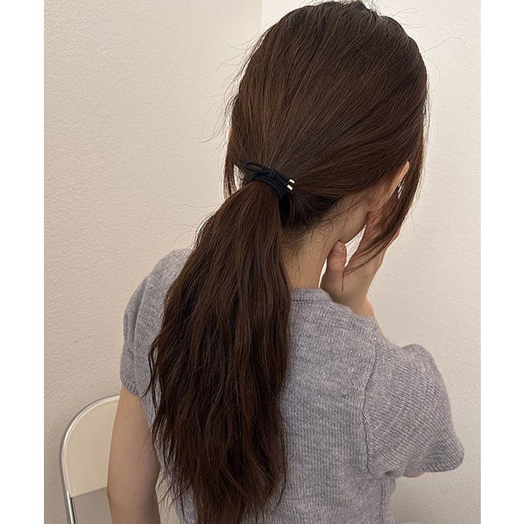 カラーヘアゴム細身 レディースヘアゴム ヘアアクセサリー | SUNSHINE CLOSET | 詳細画像4 