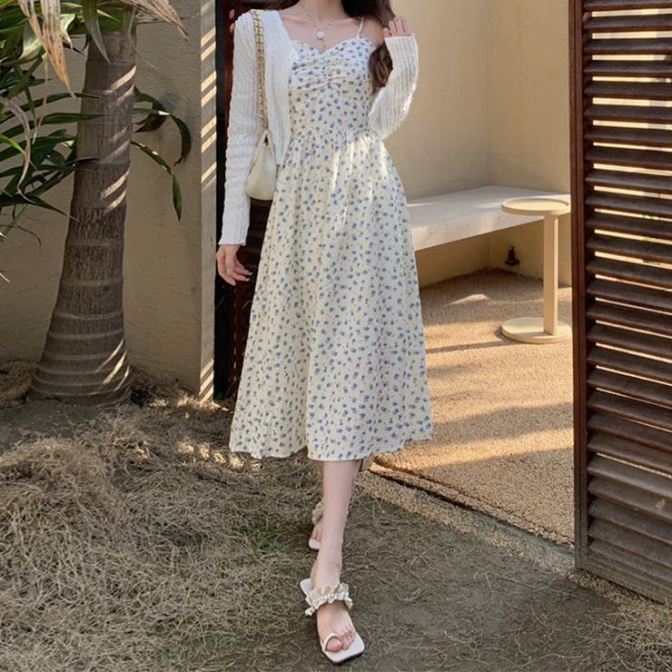 ⭐️25新作 ♡ A.L.C. 花柄キャミワンピース 新品♡　037 楽天市場】花柄スリットキャミソールワンピース／アナップ（ANAP