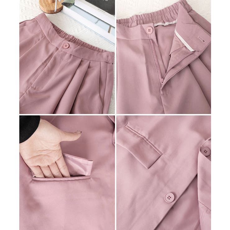 パンツスーツセット テーラードジャケット | SUNSHINE CLOSET | 詳細画像30 