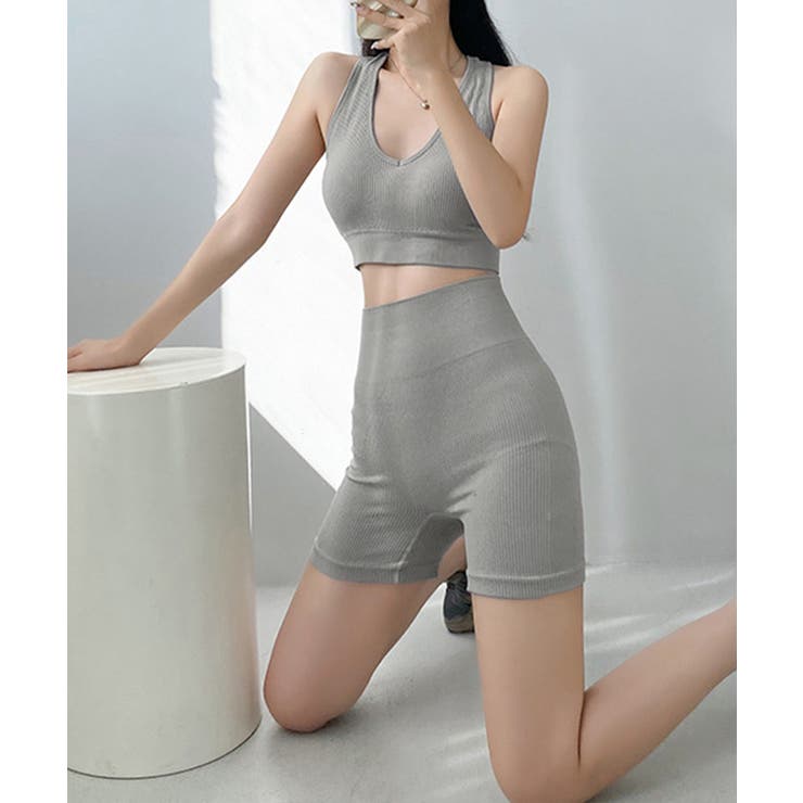 2点セットアップトレーニングフィットネス | SUNSHINE CLOSET | 詳細画像6 