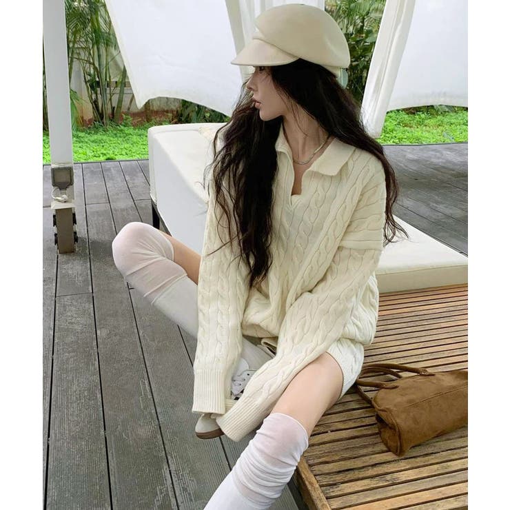 ニットトップス ショートパンツ ニットパンツ | SUNSHINE CLOSET | 詳細画像20 