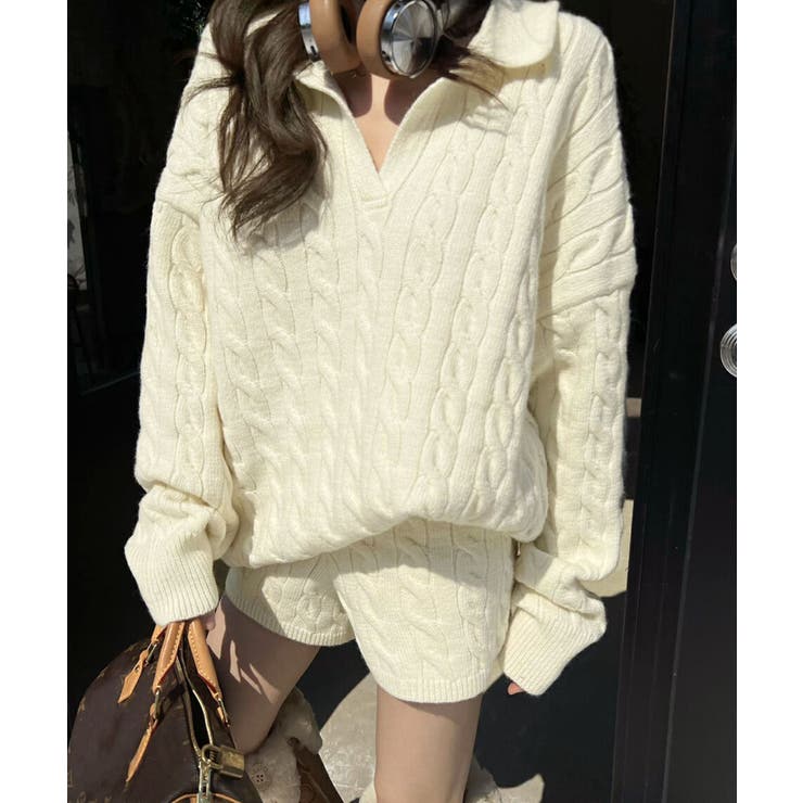 ニットトップス ショートパンツ ニットパンツ | SUNSHINE CLOSET | 詳細画像9 
