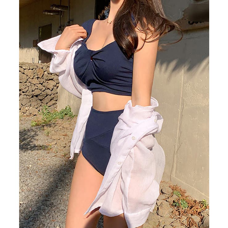 ツイストタンキニ レディース水着 可愛い | SUNSHINE CLOSET | 詳細画像3 