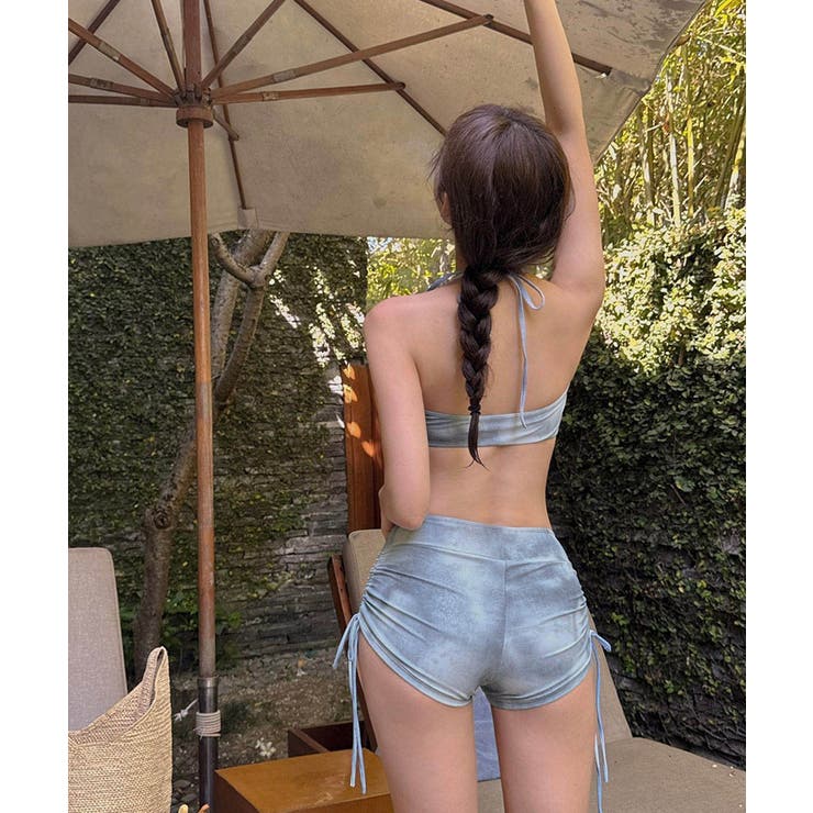 レディースセパレート水着 シアートップス付きビキニセット 韓国風水着トレンド水着… | SUNSHINE CLOSET | 詳細画像10 