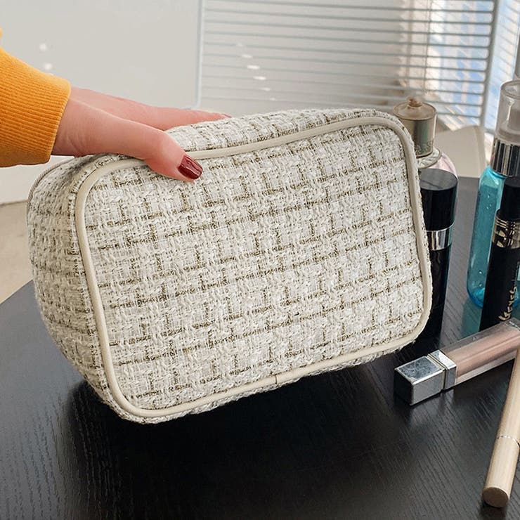 コスメポーチ大容量 使いやすい収納バッグ | SUNSHINE CLOSET | 詳細画像12 