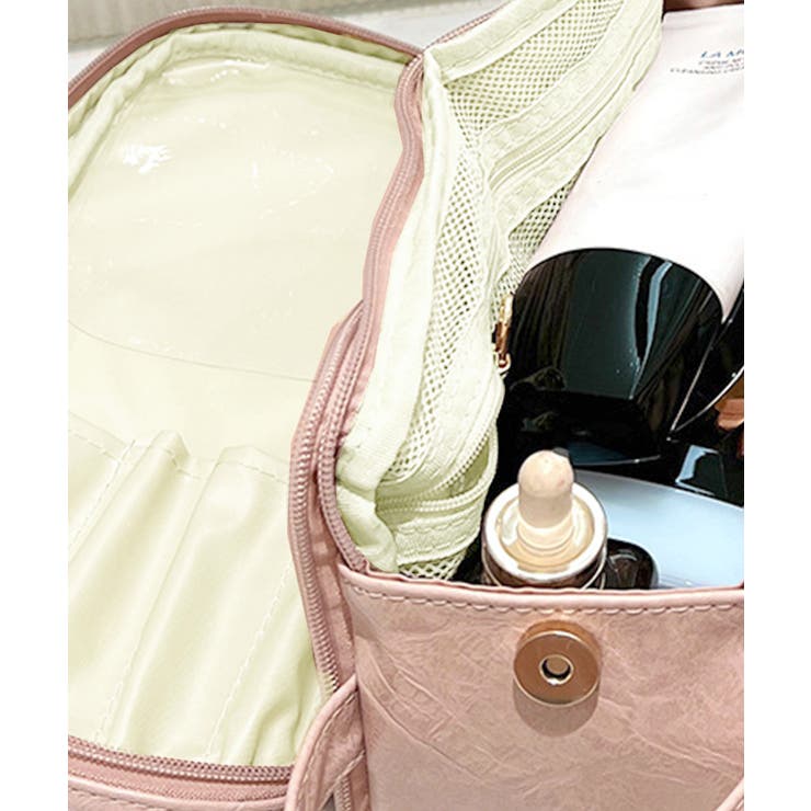 大容量トラベルコスメポーチ 持ち運び収納 | SUNSHINE CLOSET | 詳細画像15 