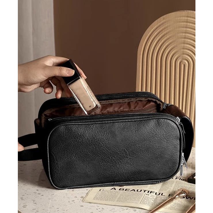 大容量トラベルコスメポーチ 持ち運び収納 | SUNSHINE CLOSET | 詳細画像7 