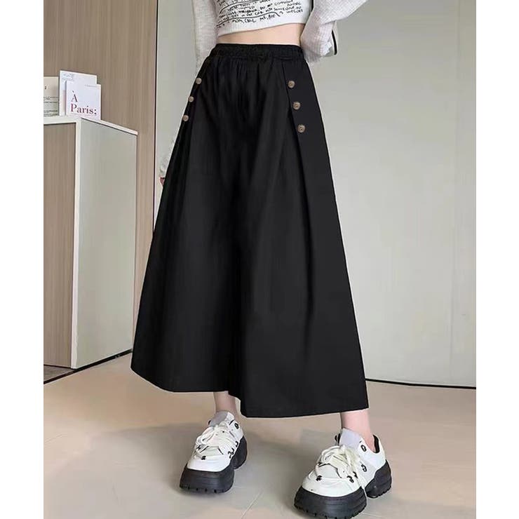 ワイドパンツ ハイウエストガウチョパンツ | SUNSHINE CLOSET | 詳細画像1 