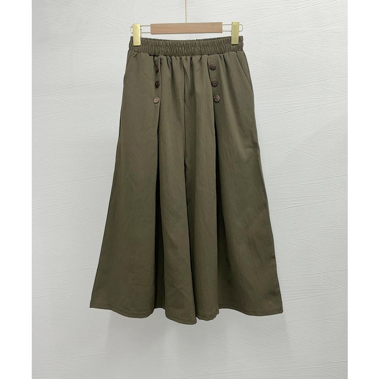 ワイドパンツ ハイウエストガウチョパンツ | SUNSHINE CLOSET | 詳細画像10 