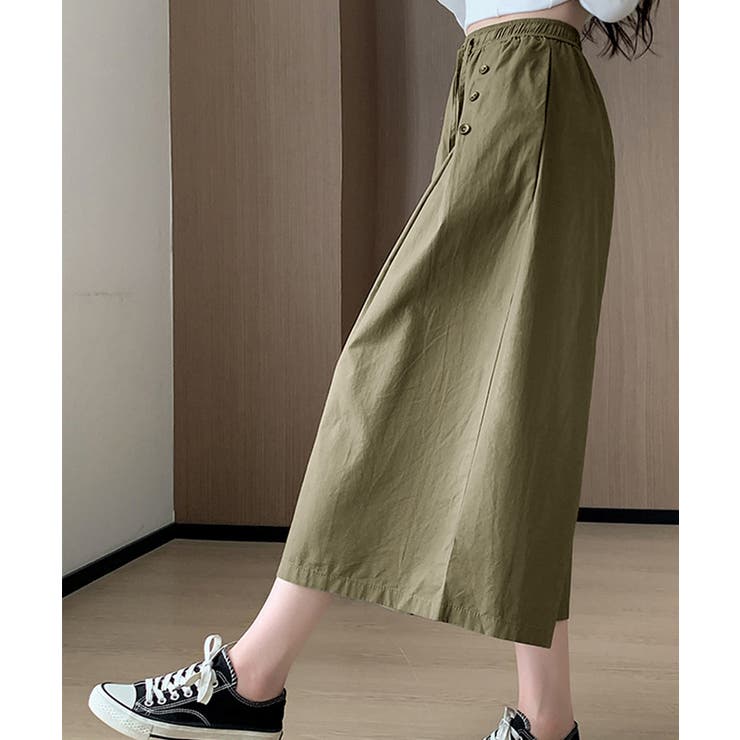 ワイドパンツ ハイウエストガウチョパンツ | SUNSHINE CLOSET | 詳細画像6 