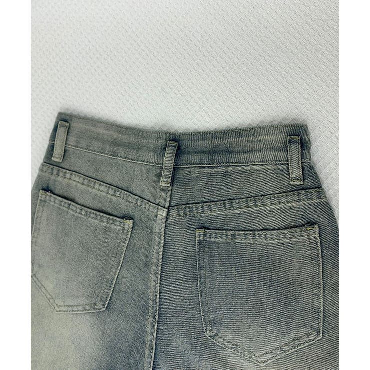 ロールアップ デニムショートパンツ 美脚 | SUNSHINE CLOSET | 詳細画像13 