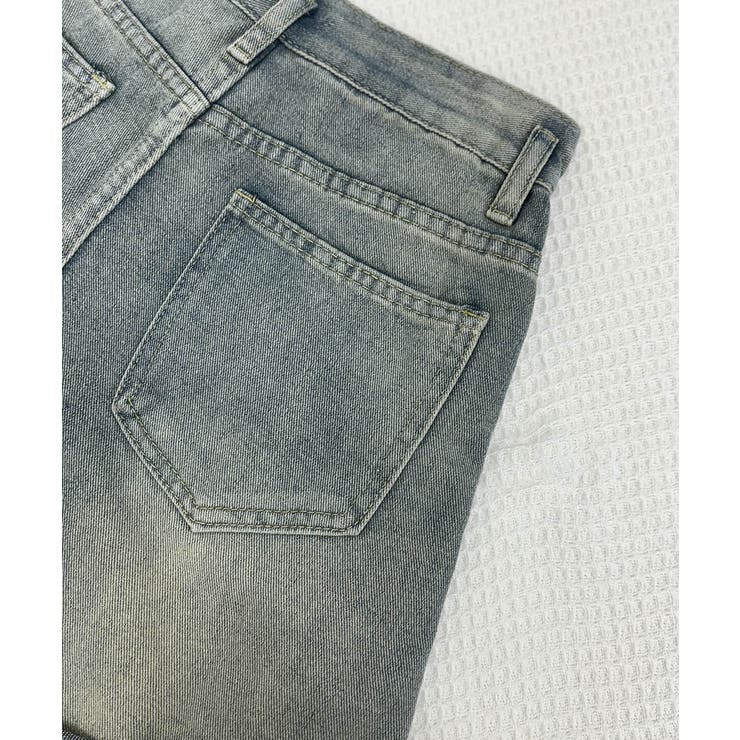 ロールアップ デニムショートパンツ 美脚 | SUNSHINE CLOSET | 詳細画像14 