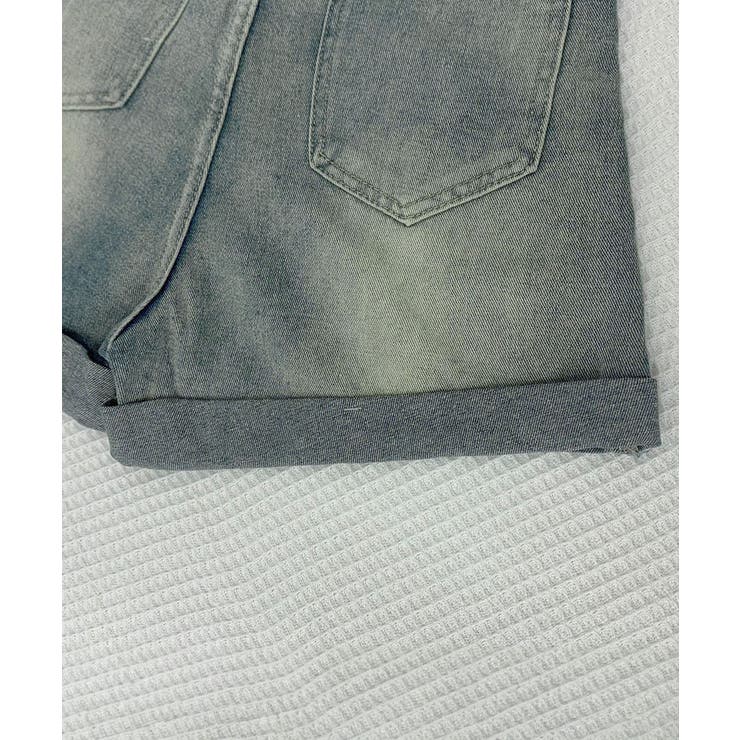 ロールアップ デニムショートパンツ 美脚 | SUNSHINE CLOSET | 詳細画像15 