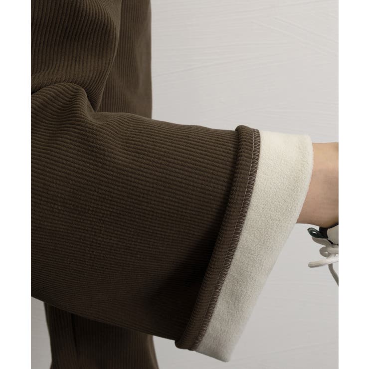 裏起毛 コーデュロイパンツ ハイウエスト | SUNSHINE CLOSET | 詳細画像40 