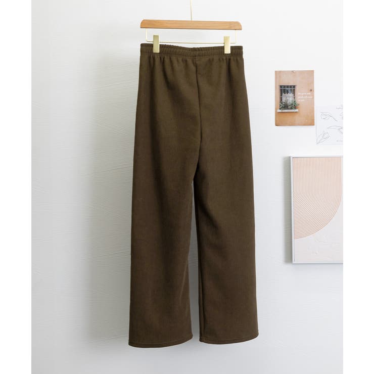 裏起毛 コーデュロイパンツ ハイウエスト | SUNSHINE CLOSET | 詳細画像43 