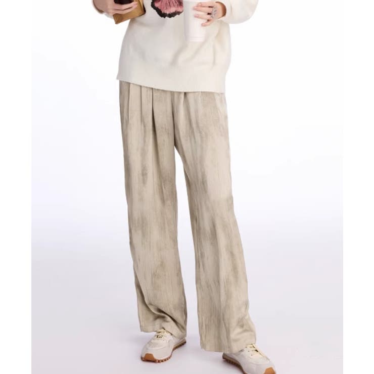 タイダイ染めワイドパンツ春夏ロングパンツ | SUNSHINE CLOSET | 詳細画像2 