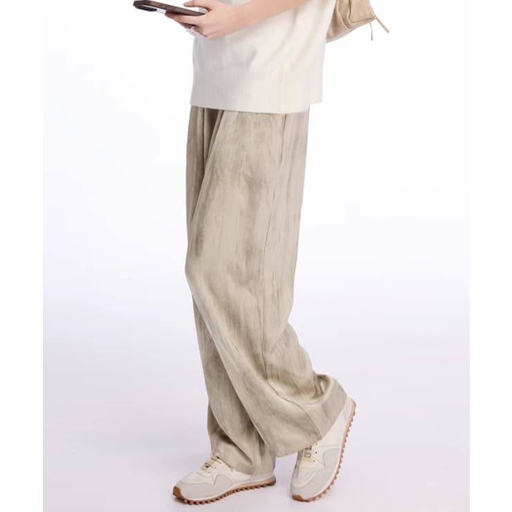 タイダイ染めワイドパンツ春夏ロングパンツ | SUNSHINE CLOSET | 詳細画像3 